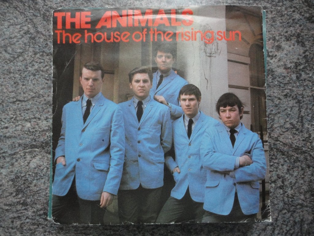 The Animals - The house of the rising sun UK Re-Issue 1982FH, Cd's en Dvd's, Gebruikt, 7 inch, Ophalen of Verzenden, Pop
