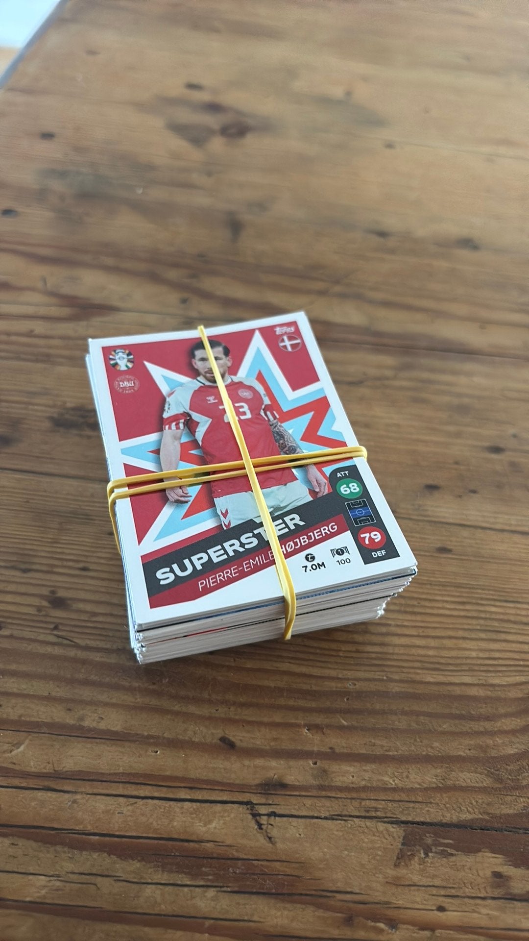 Mystery box voetbalplaatjes, Verzamelen, Speelkaarten, Jokers en Kwartetten, Ophalen of Verzenden, Zo goed als nieuw, Speelkaart(en)