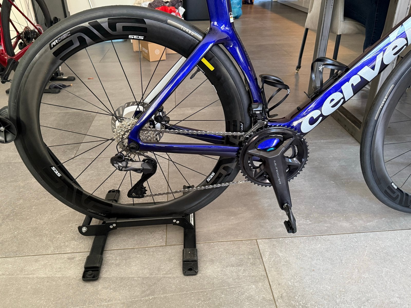 Cervélo S5 racefiets maat 58, Ultegra Di2, ENVE wielen, Overige merken, 28 inch, Carbon, Heren