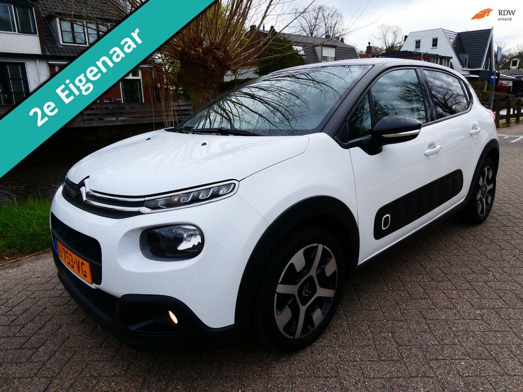 Citroen C3 1.2i S&S 2e eig. Historie Clima Cruise Panorama C, Auto's, Citroën, Bedrijf, Te koop, C3, ABS, Achteruitrijcamera, Airbags