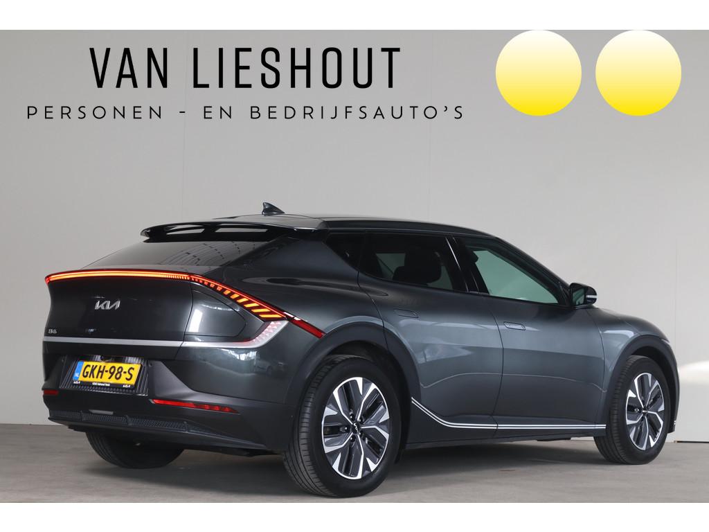 Kia Ev6 Light Edition 58 kWh NL-Auto! SOH 100% Camera I Appl, Auto's, Kia, Gebruikt, 750 kg, Leder en Stof, Origineel Nederlands