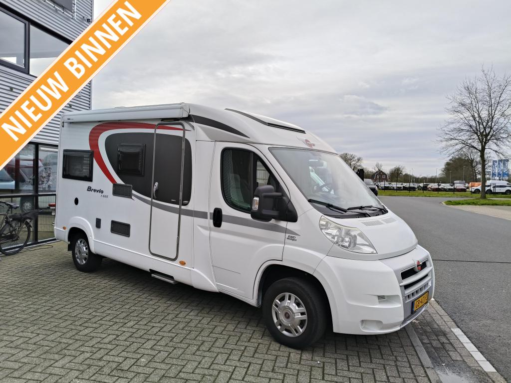 Bürstner Brevio 605 T Nette compacte camper!, Airbags, Ringverwarming, Bedrijf, Tot en met 3
