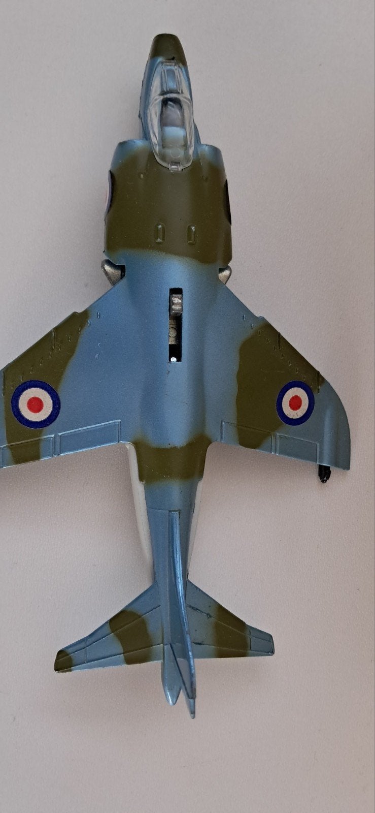 Dinky Toys 722 Hawker Harrier Jump Jet - Vintage Vliegtuig, Overige merken, 1:72 tot 1:144, Ophalen of Verzenden, Zo goed als nieuw