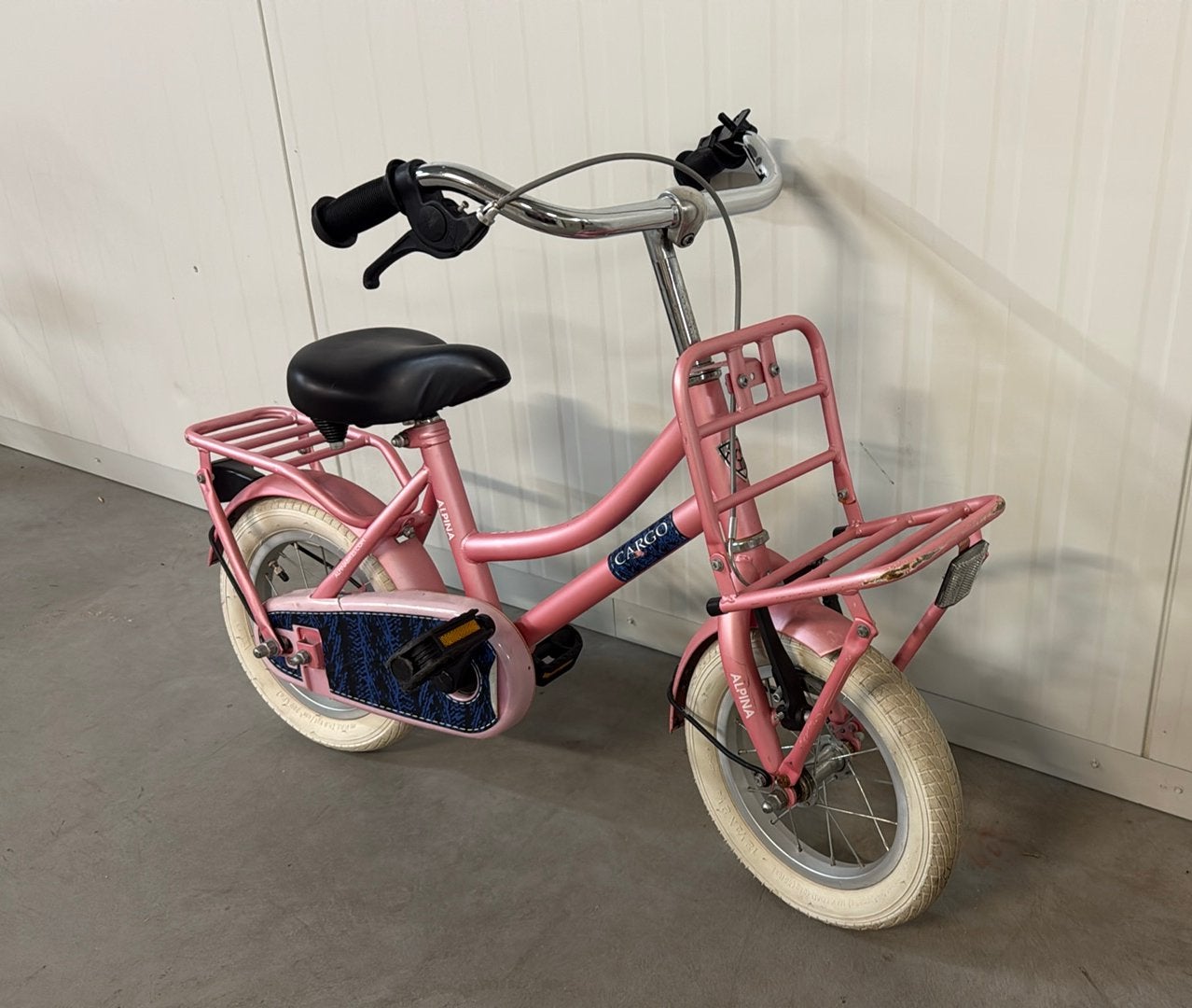 Roze kinderfiets peuter, Fietsen en Brommers, Ophalen, Gebruikt, Minder dan 16 inch