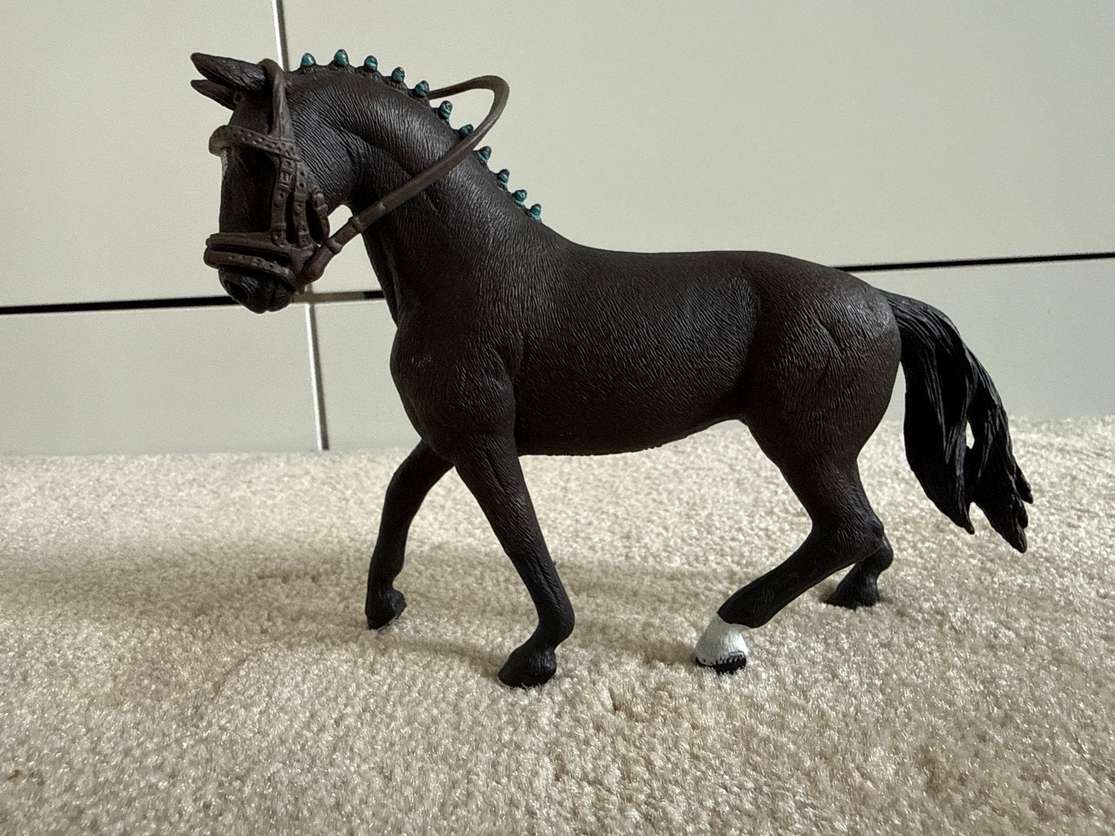 Mooi dressuur paard sleigh - Zo goed als nieuw, Ophalen of Verzenden, Zo goed als nieuw