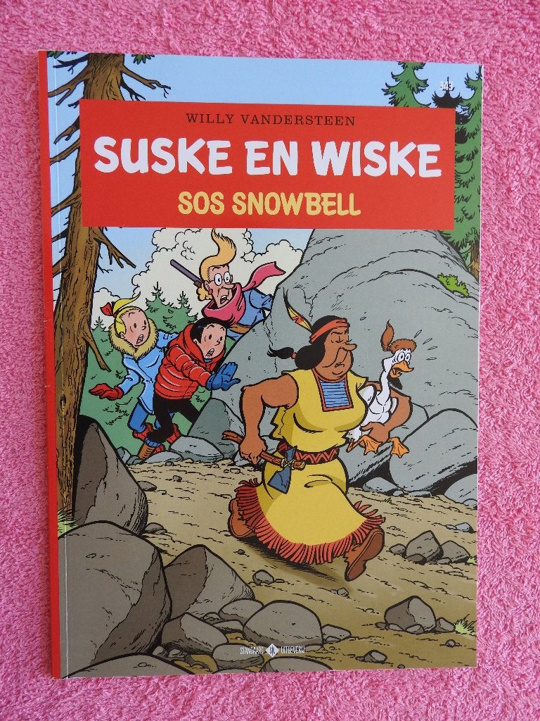 Suske en Wiske - SOS Snowbell (nr. 343), Willy Vandersteen, Eén stripboek, Ophalen of Verzenden, Zo goed als nieuw