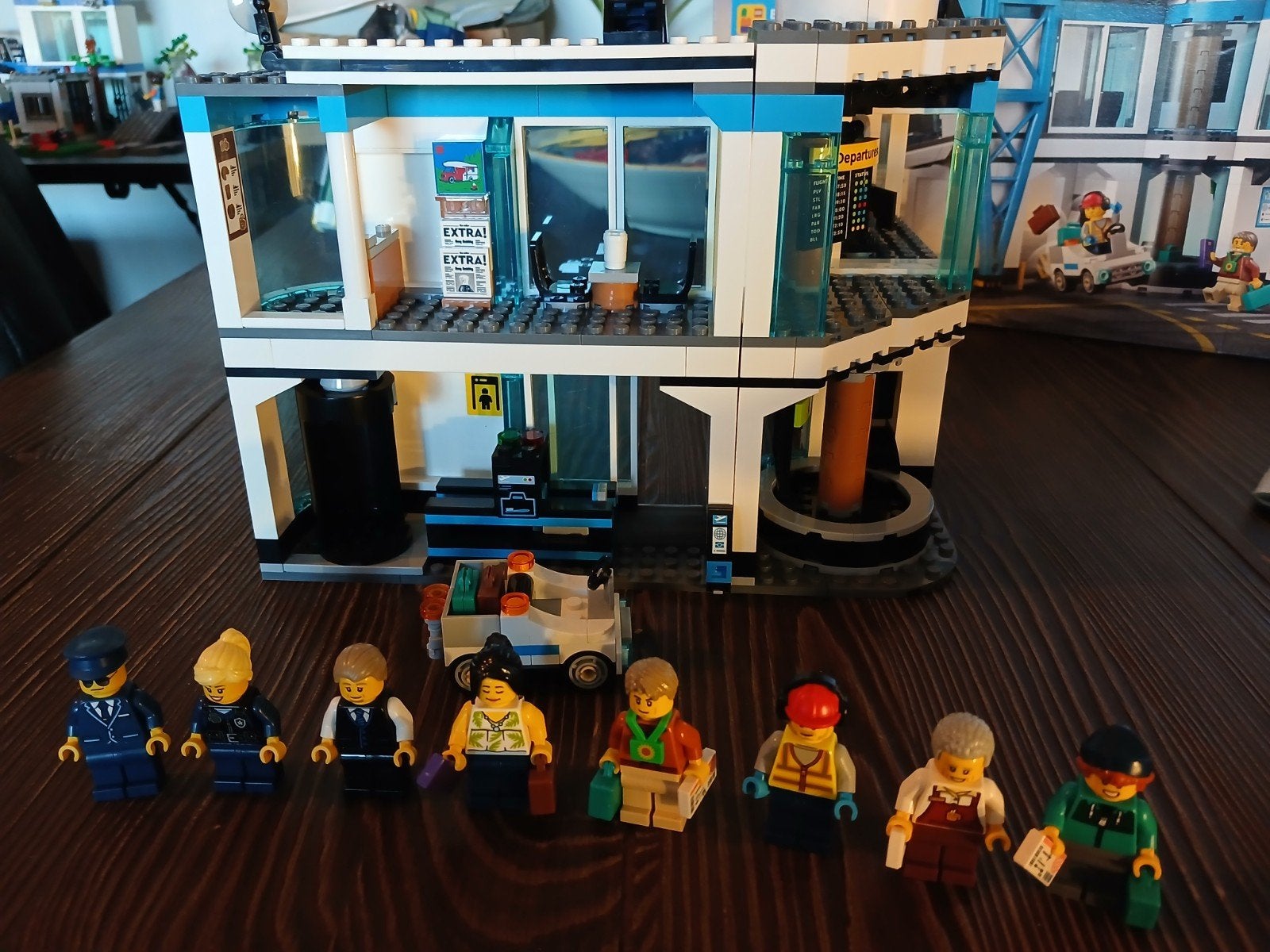 LEGO City Vliegveld met Vliegtuig (60502) - Compleet!, Ophalen of Verzenden, Zo goed als nieuw, Overige merken