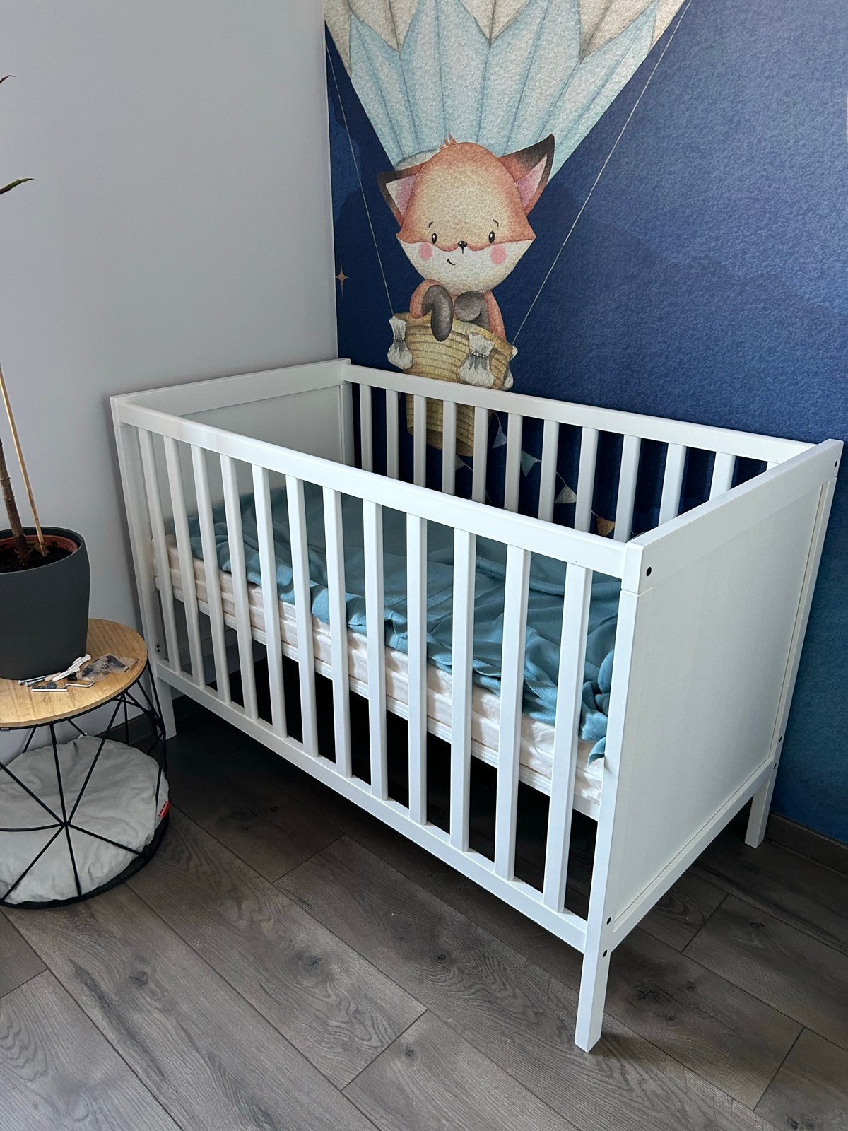 Ikea Sundvik ledikant 60x120 cm - verstelbare bodem, Ophalen, Gebruikt, Ledikant