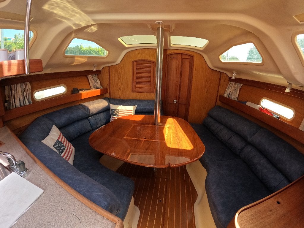 Hunter 340 - kajuit zeilboot - prachtige cruiser, Watersport en Boten, Kajuitzeilboten en Zeiljachten, Gebruikt, 1.95 meter, Tourjacht of cruiser