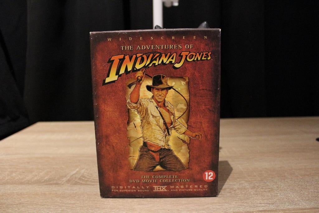 The Adventures of Indiana Jones DVD Set, Vanaf 12 jaar, Ophalen of Verzenden, Gebruikt, Boxset