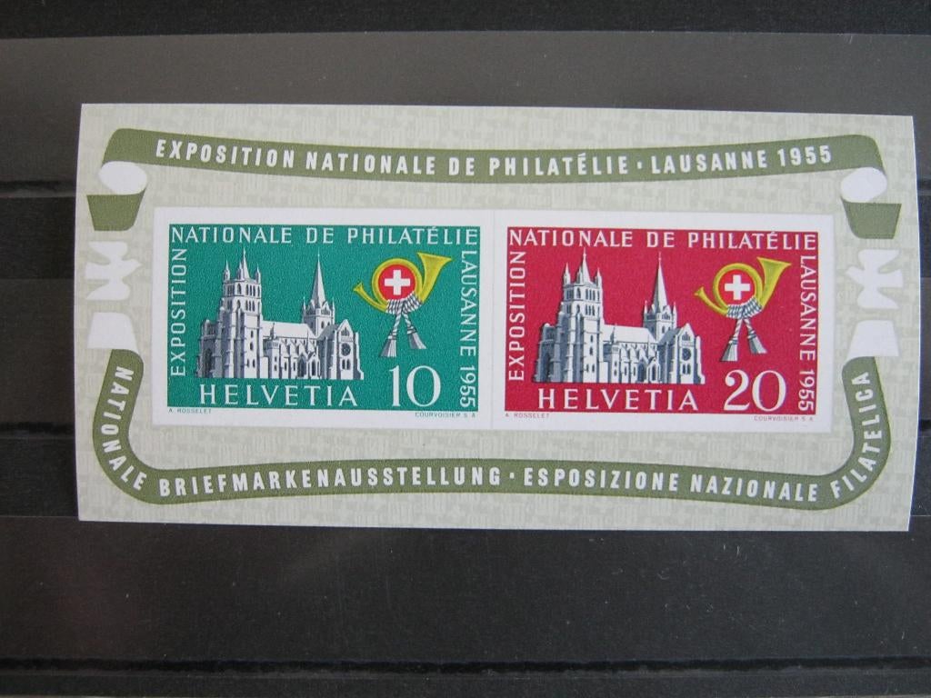 Zwitserland blok 15 postfris, cat.w. € 100,00 - LEES -, Verzenden, Postfris