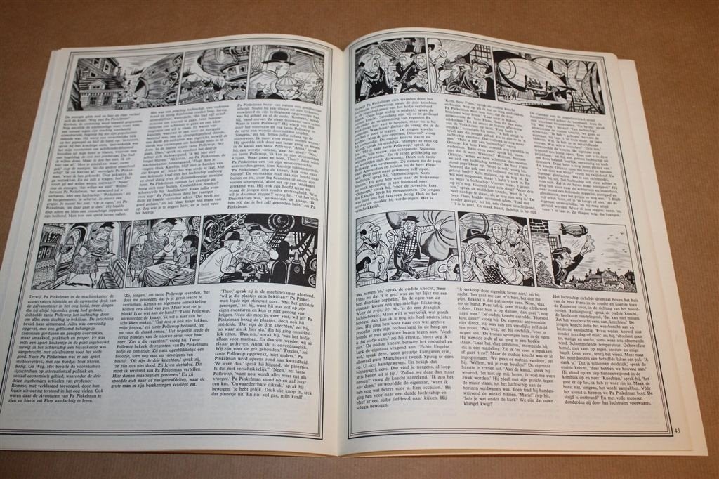 De Verdere Avonturen van Pa Pinkelman — Bomans, Strip 1977, Boeken, Eén stripboek, Ophalen of Verzenden, Gelezen