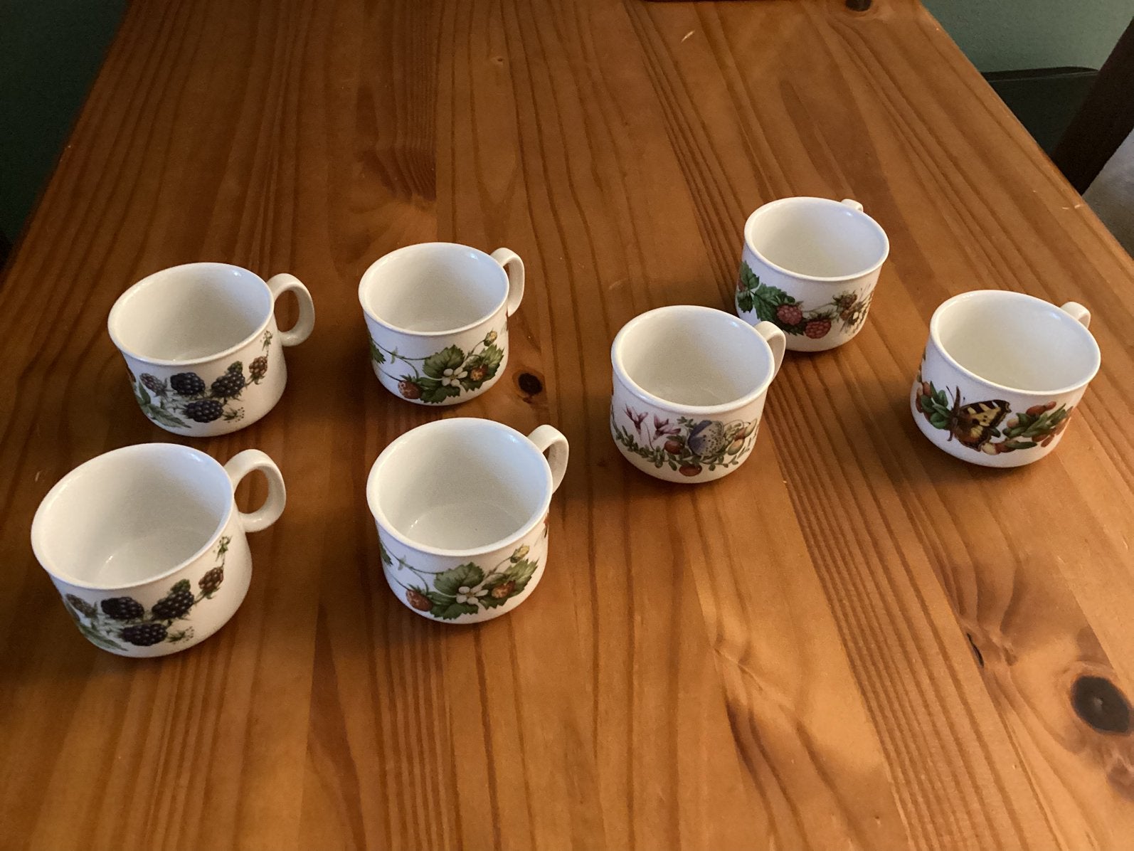 Marjolein Bastin Kopjes 7 Stuks,Zie Foto’s.   ((Ophalen)), Ophalen, Overige materialen, Overige merken, Zo goed als nieuw