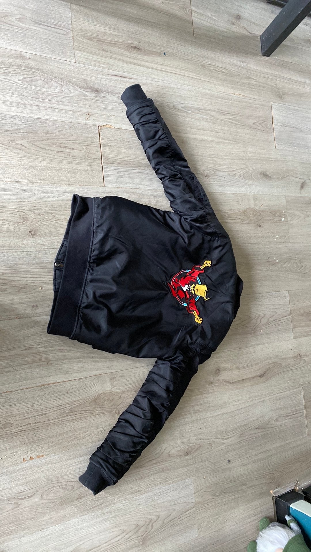 Thunderdome jas maat s, Ophalen of Verzenden, Zo goed als nieuw, Zwart