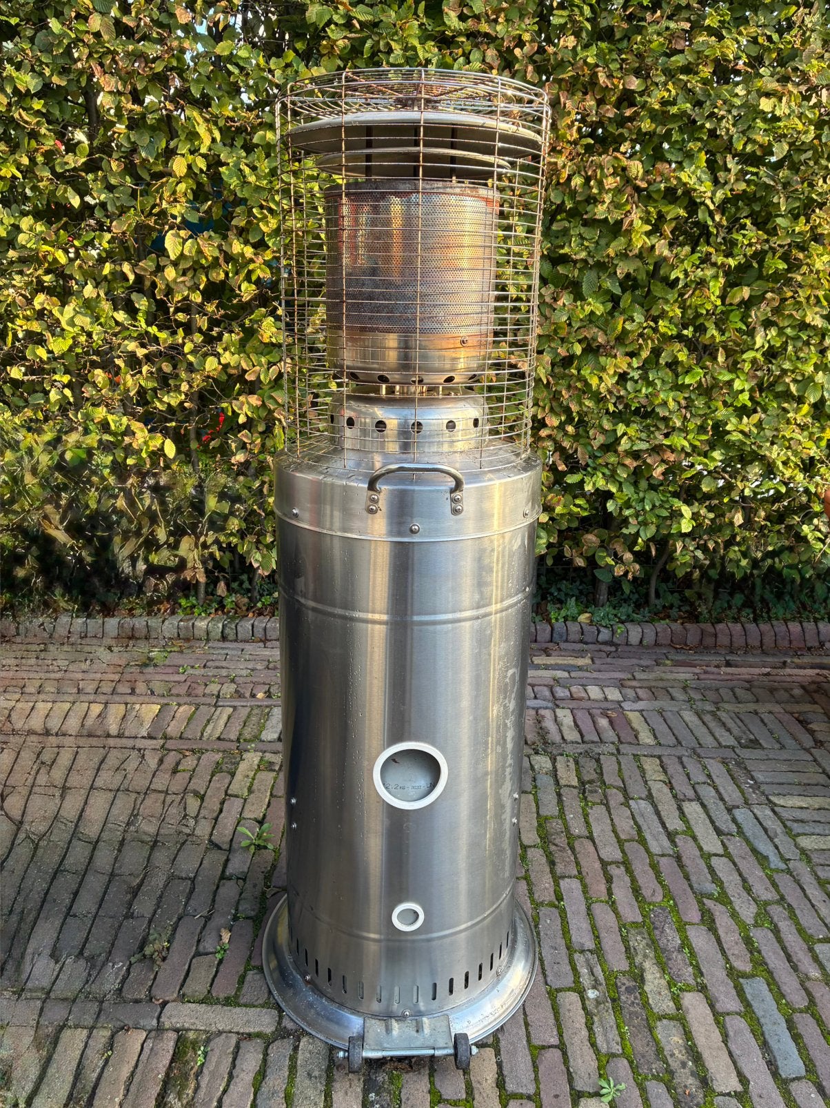 Terrasverwarmer/Lounge heater, Ophalen, Gebruikt, Gas, Vloer