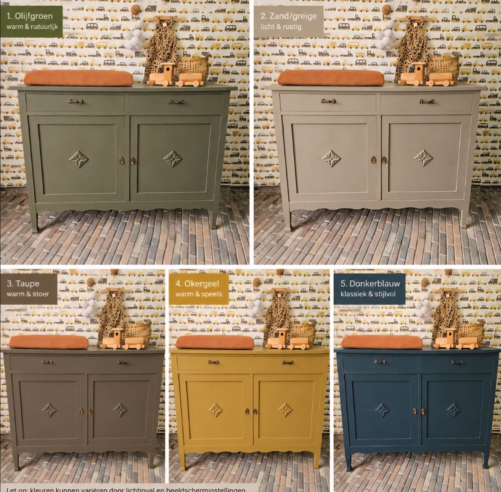 leuke eikenhouten Commode/dressoir, Ophalen, Zo goed als nieuw, Minder dan 50 cm, 90 tot 105 cm
