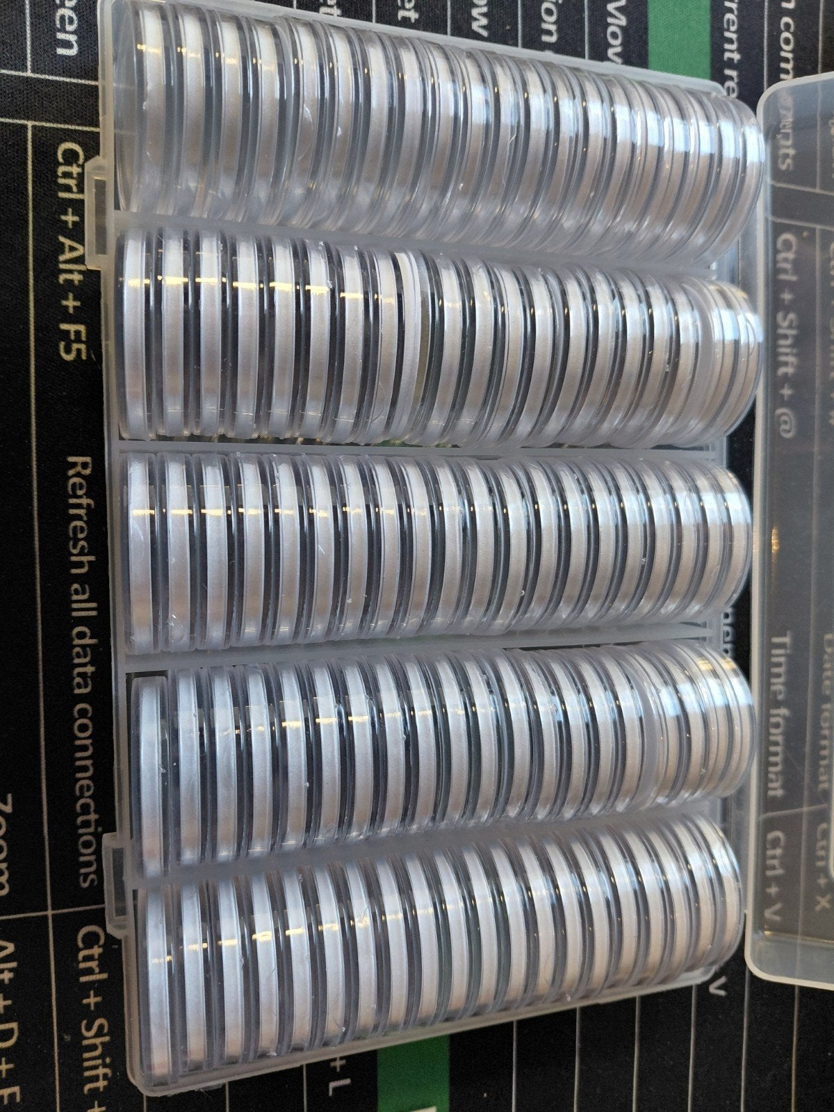 100 Zilveren Munten, Postzegels en Munten, Ophalen of Verzenden, Zilver