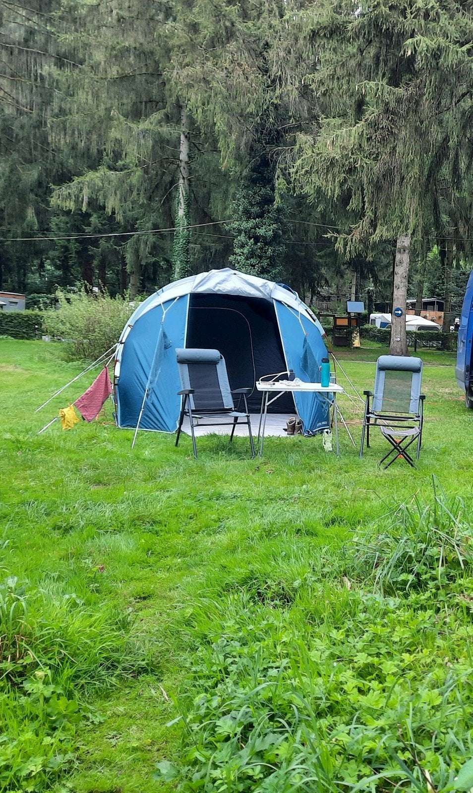 4 persoon tent, Ophalen, Gebruikt