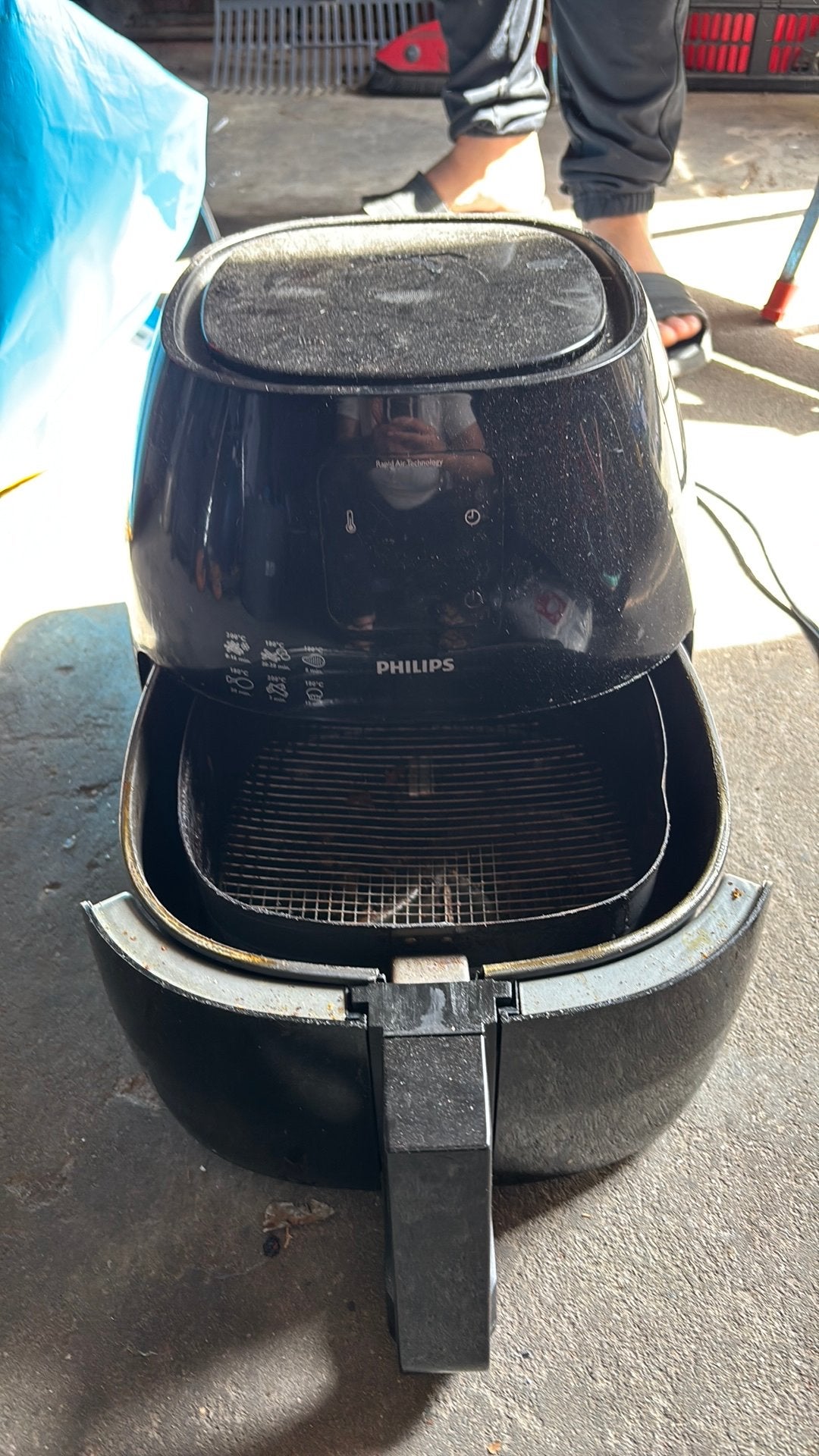 Philips air fryer, Ophalen, Zo goed als nieuw, Airfryer