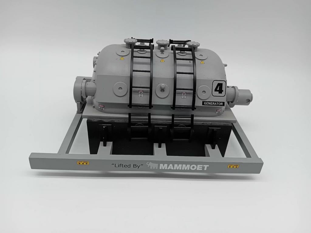 WEISS BROTHERS GENERATOR HIJSLAST LADING - MAMMOET, ., Nieuw, WB, Bus of Vrachtwagen