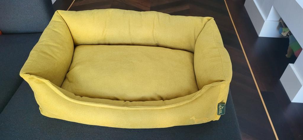 HUNTERHondenbed "Eiby" geel 60x40cm easy clean, Dieren en Toebehoren, Ophalen, Nieuw, Polyester