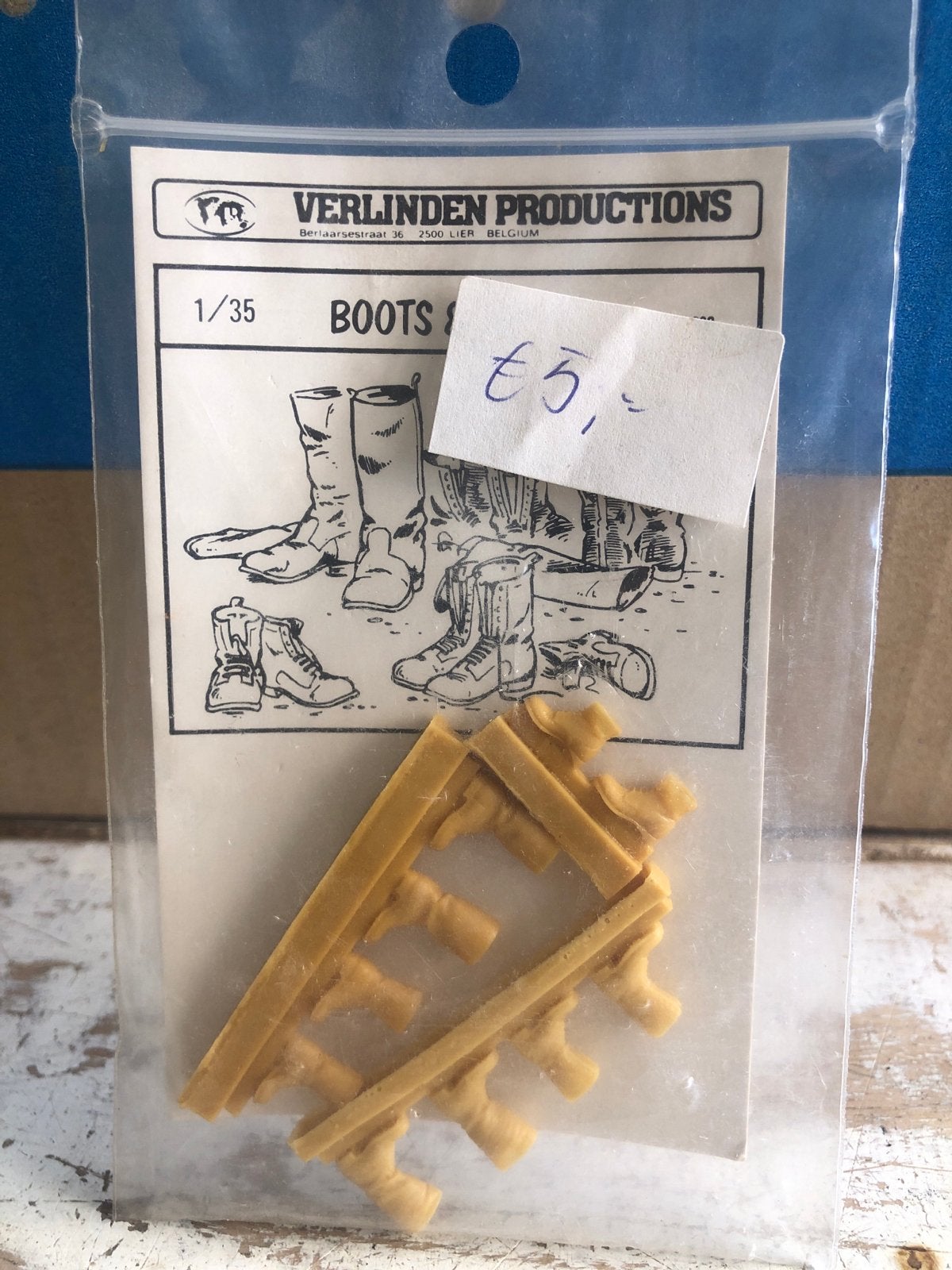 Verlinden Productions 1/35 Boots & Gear, Ophalen of Verzenden, Nieuw, 1:35 tot 1:50, Figuur of Figuren