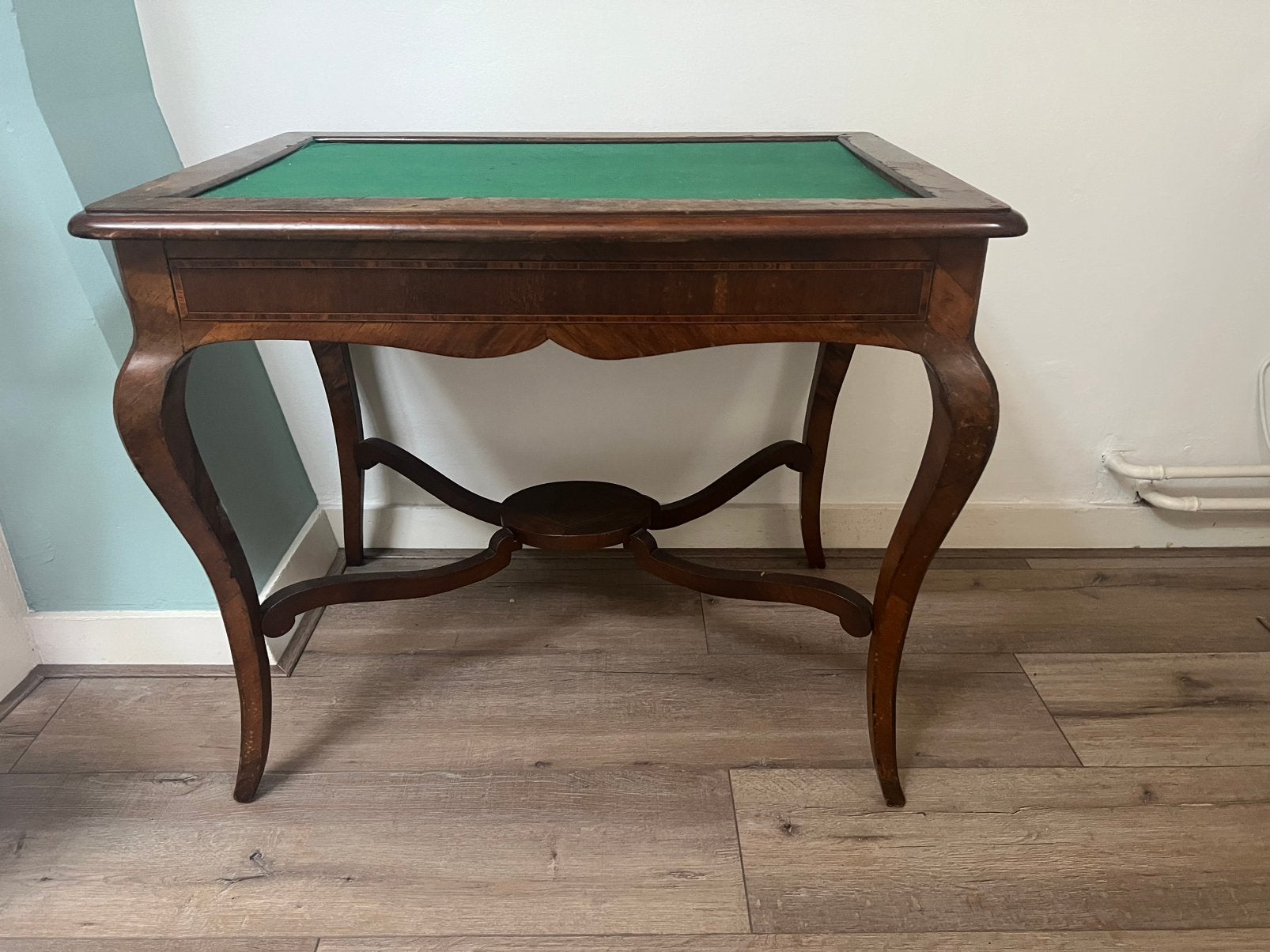 Antieke Backgammon tafel, Ophalen, Gebruikt