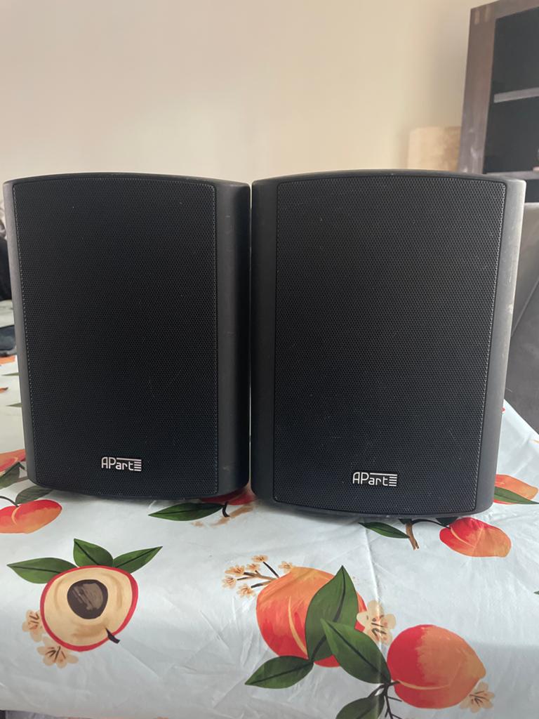 Apart speakers sdx-5tbl, Ophalen of Verzenden, Minder dan 60 watt, Front, Rear of Stereo speakers, Overige merken