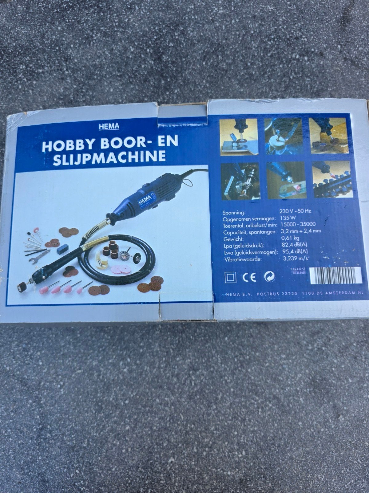 Hema Hobby Boor- en Slijpmachine - Zo goed als nieuw, Variabele snelheid, Overige typen, Ophalen of Verzenden, Zo goed als nieuw