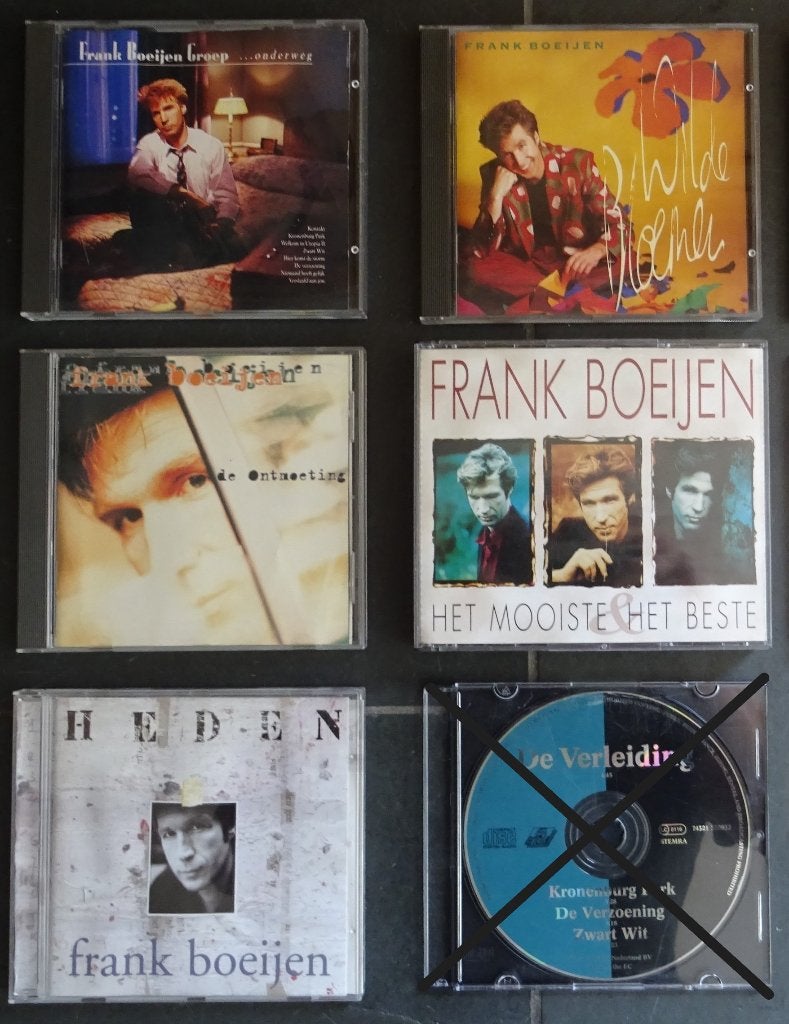 Frank Boeijen 5 cd’s, Ophalen of Verzenden, Zo goed als nieuw, Pop
