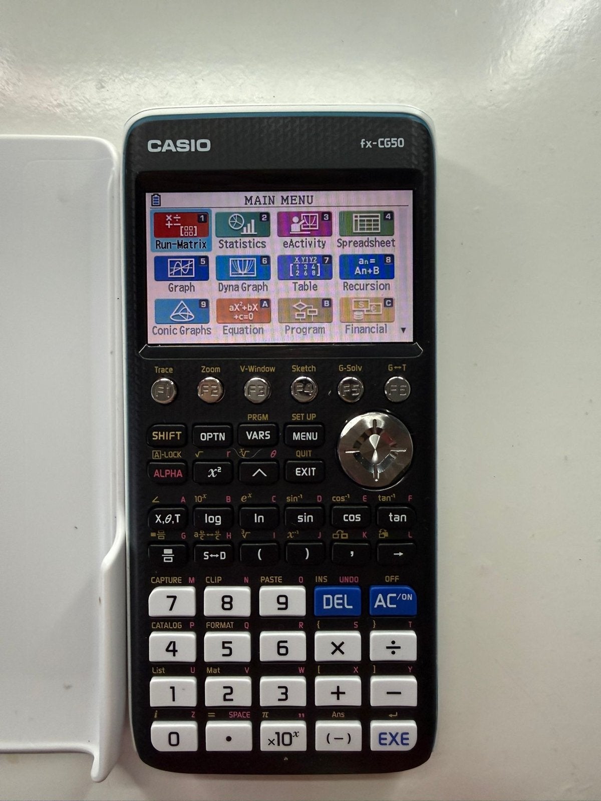 Casio fx-cg50, Diversen, Rekenmachines, Ophalen, Grafische rekenmachine, Zo goed als nieuw