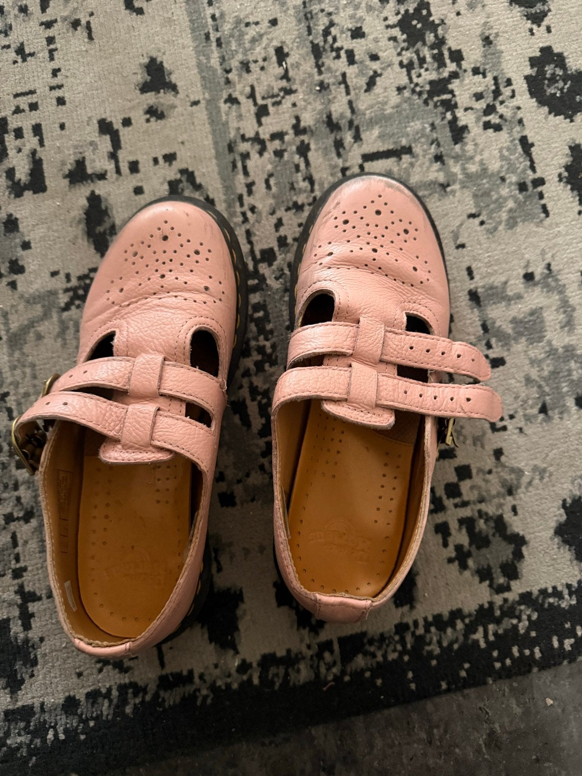 Dr. Martens Roze Mary Jane Schoenen - Maat 37, Ophalen of Verzenden, Gedragen, Roze, Schoenen met lage hakken