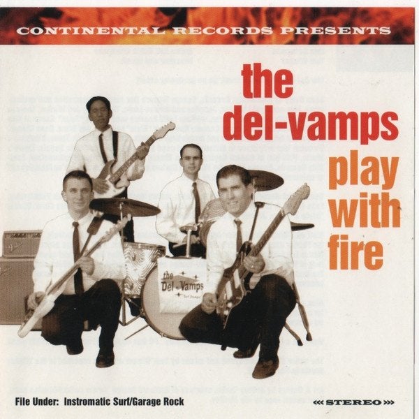 The Del-Vamps – Play With Fire [instrumentaal], Verzenden, Zo goed als nieuw, Album