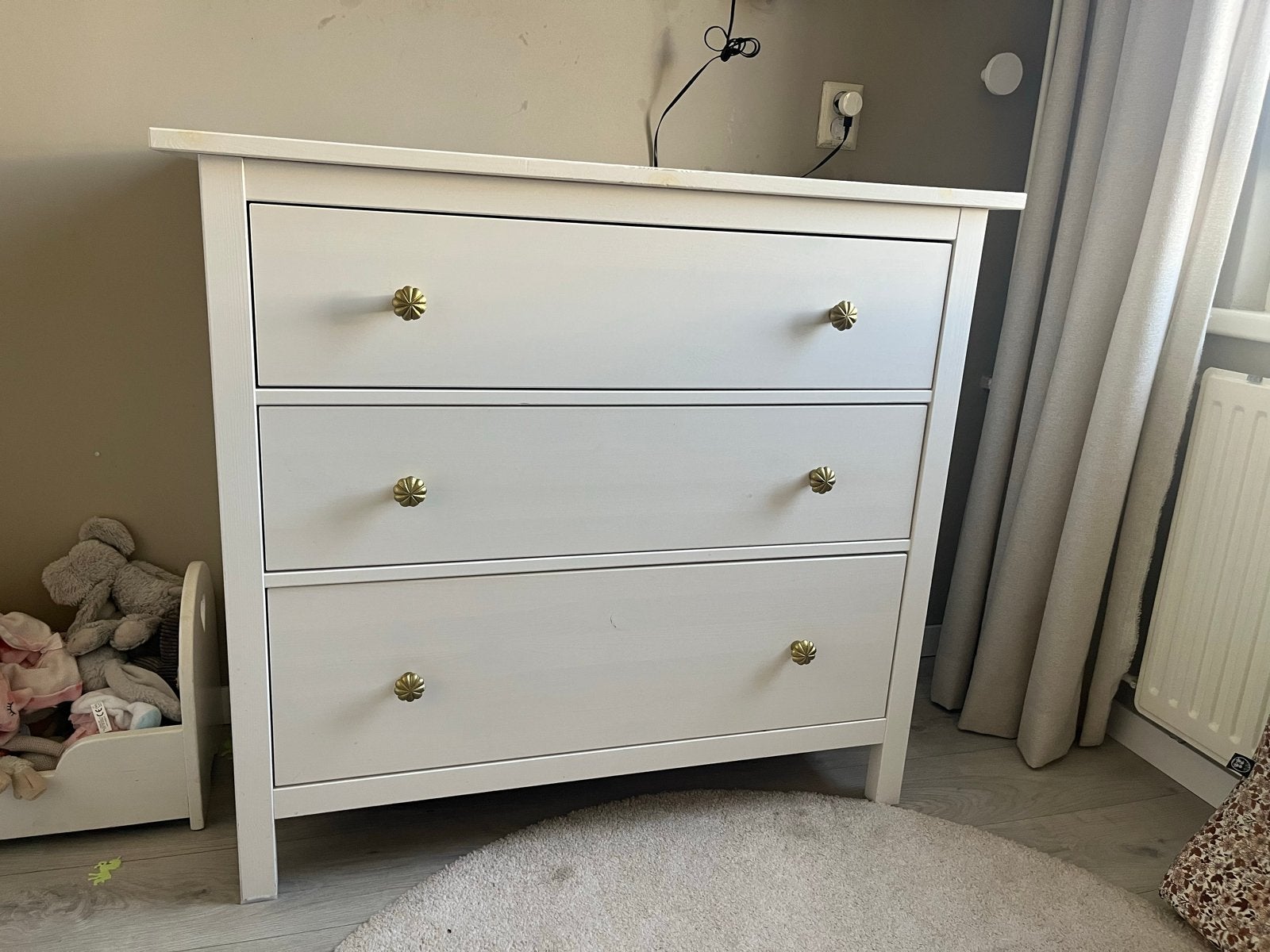 Ikea Hemnes ladekast, gebruikt als commode, Ophalen, Gebruikt, 100 tot 150 cm, 3 of 4 laden