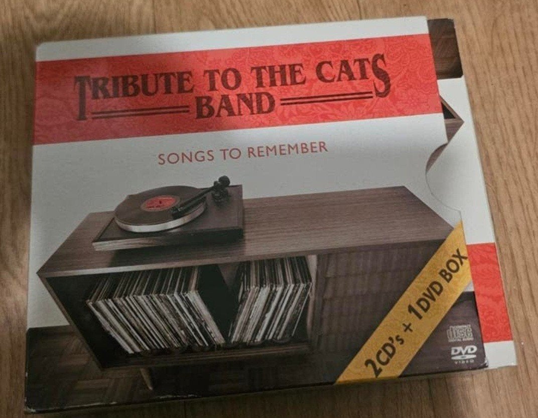 Tribute To The Cats Band - Songs To Remember (2Cd & Dvd), Ophalen of Verzenden, Gebruikt