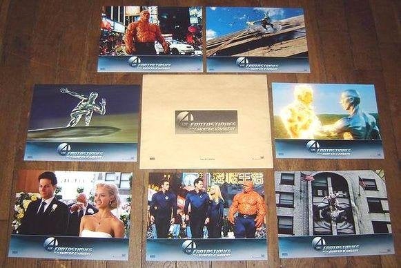 FANTASTIC  4  :  RISE  OF  THE  SILVER  SURFER  filmfotoset., Verzenden, Nieuw, A4 of kleiner, Film en Tv