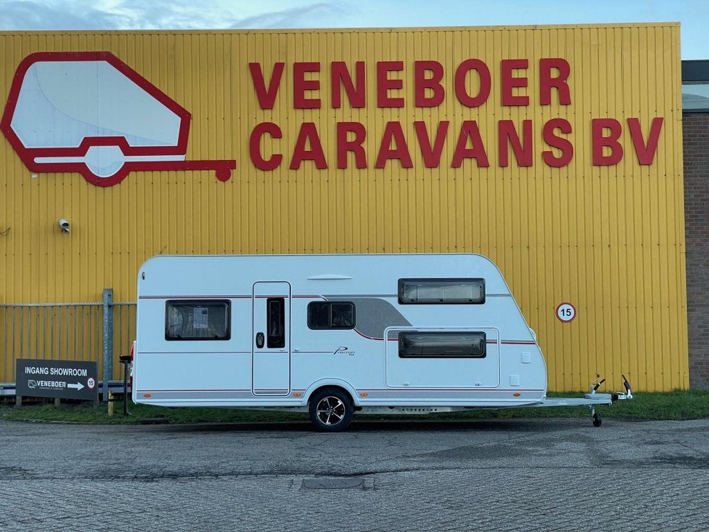 Bürstner Premio Plus 510 TK, Caravans en Kamperen, Caravans, Schokbreker, Rondzit, Bedrijf, Bürstner