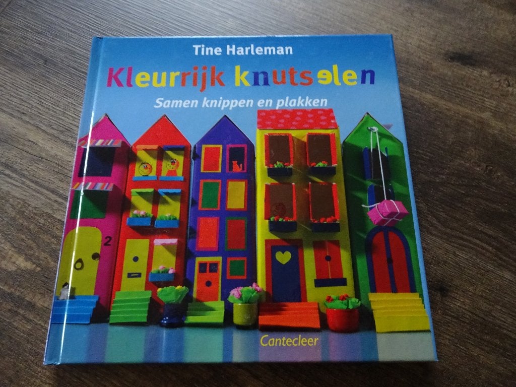 Kleurrijk knutselen, Tine Harleman, als nieuw, Ophalen of Verzenden, Zo goed als nieuw, Knutselboek