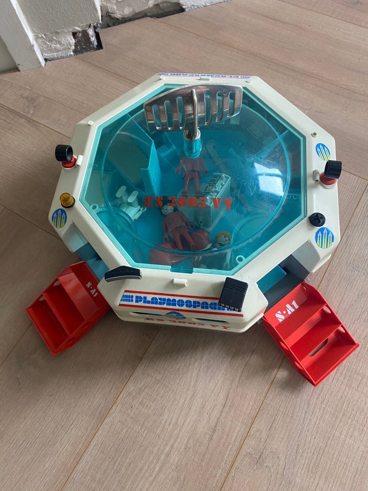 Oude playmobil ruimteschip, Ophalen, Gebruikt