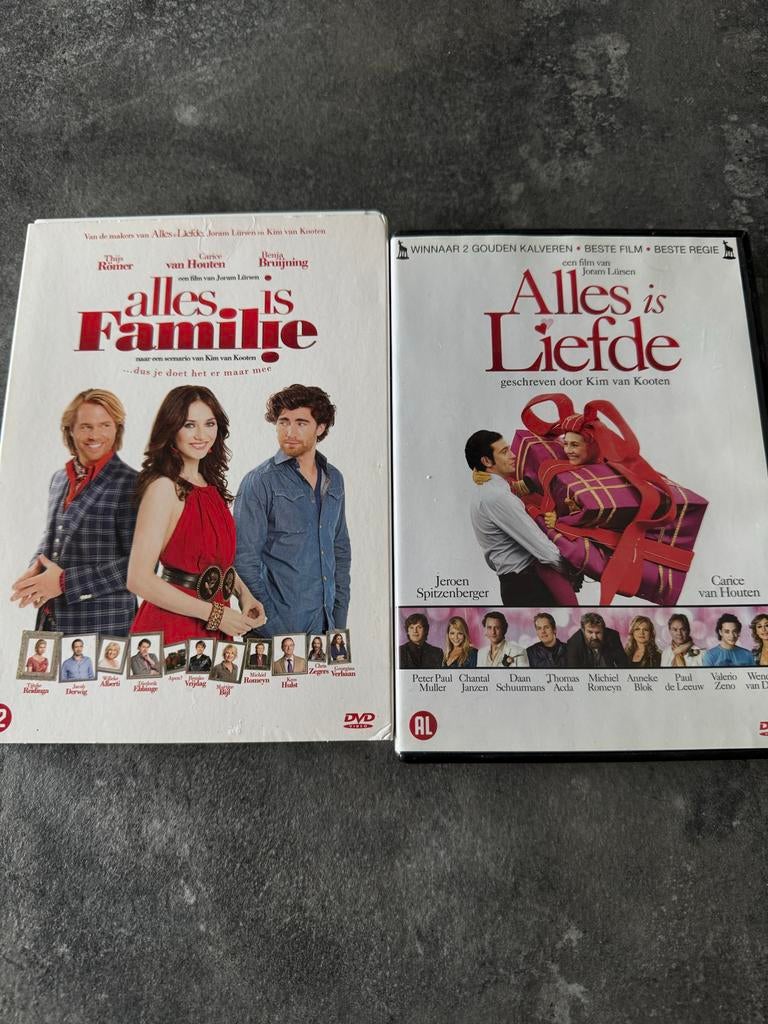 DVD: Alles is Familie & Alles is Liefde (2 films), Alle leeftijden, Ophalen of Verzenden, Zo goed als nieuw