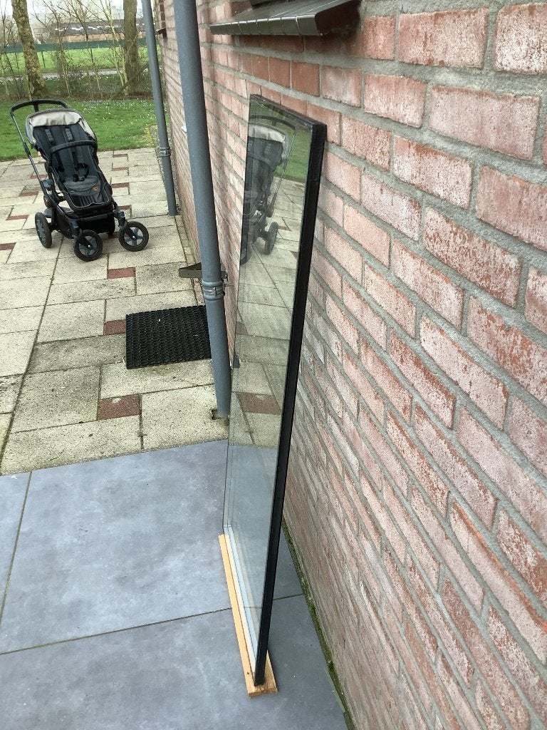 Ruit, Doe-het-zelf en Verbouw, Glas en Ramen, Ophalen, Gevelraam of Ruit, Gebruikt, Minder dan 80 cm