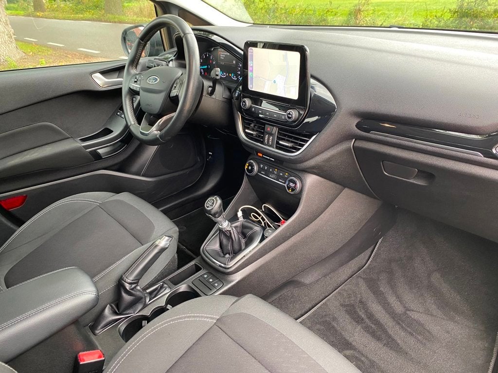 Ford Fiesta 1.0 EcoBoost Titanium NAVI, CLIMATE, CRUISE, NAP, Auto's, Voorwielaandrijving, Stof, Gebruikt, 580 kg