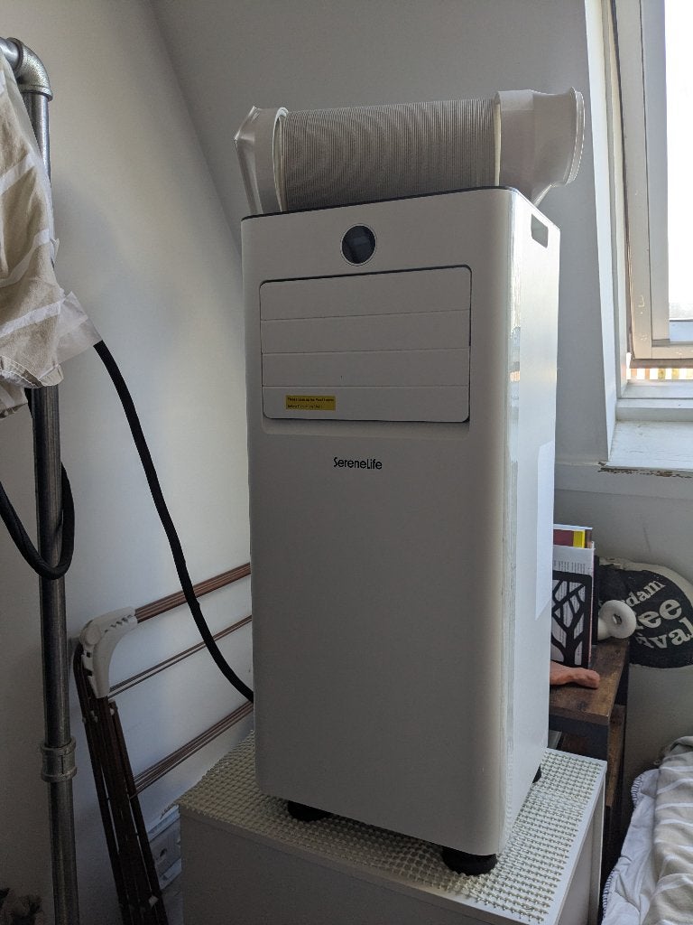 3-in-1 mobiele airco - zeer goede staat, Witgoed en Apparatuur, Airco's, Ophalen, Gebruikt, Afstandsbediening, Minder dan 60 m³
