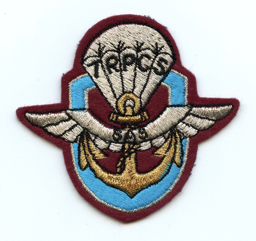 Franse marine patch 7 RCPS SAS PARA, Verzamelen, Ophalen of Verzenden, Marine, Overige gebieden, Embleem of Badge