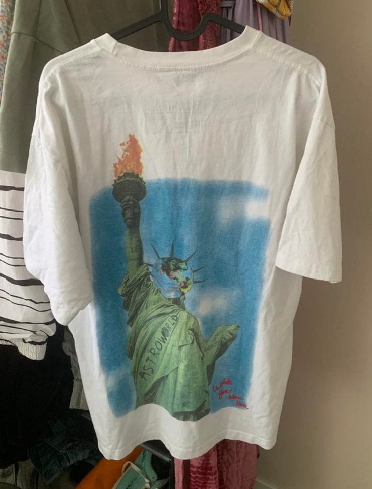 Travis Scott Astroworld tour merch MSG 2019, -, Zwart, -, Maat 56/58 (XL)