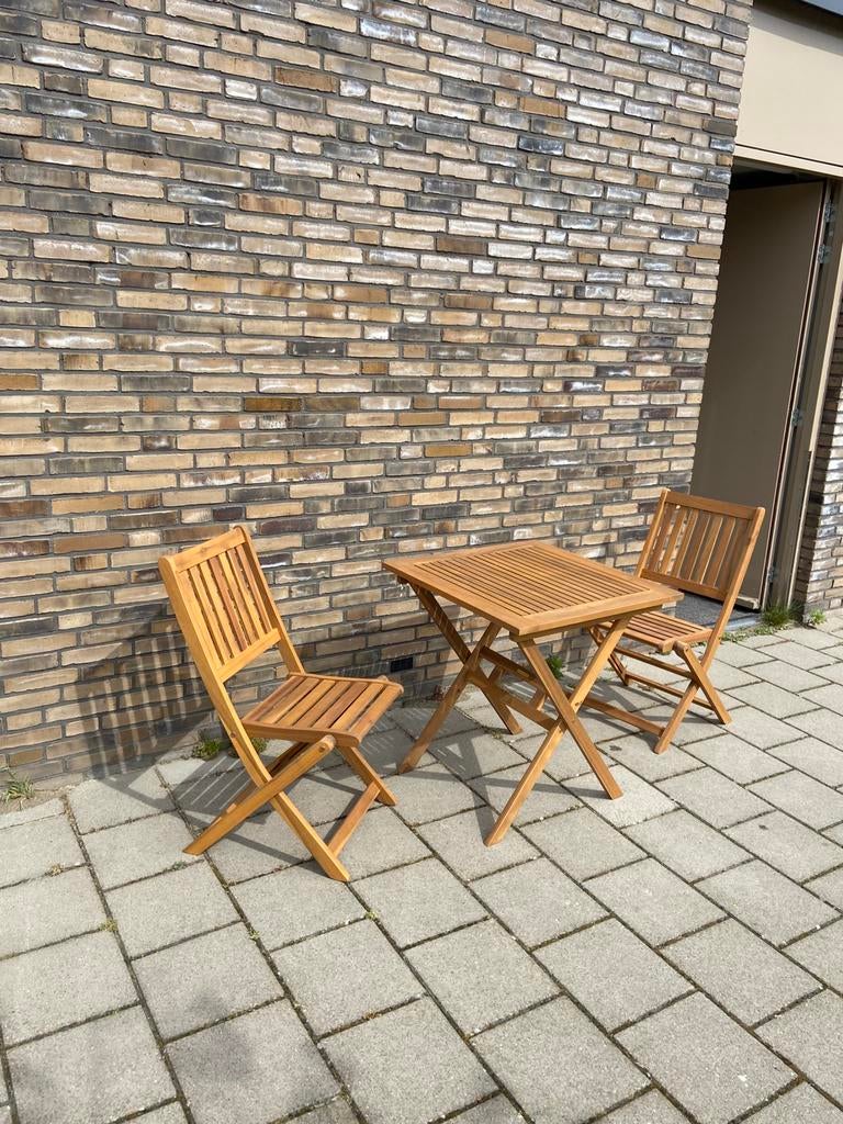 tuinset/balkonn set, Ophalen, Zo goed als nieuw, 2 zitplaatsen