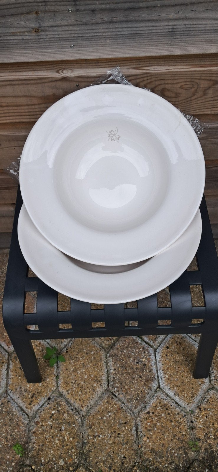6 pastaborden, Huis en Inrichting, Keuken | Servies, Ophalen, Overige merken, Overige typen, Zo goed als nieuw