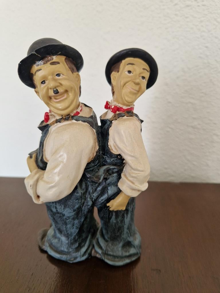 Laurel en Hardy, Verzamelen, Beelden en Beeldjes, Ophalen of Verzenden