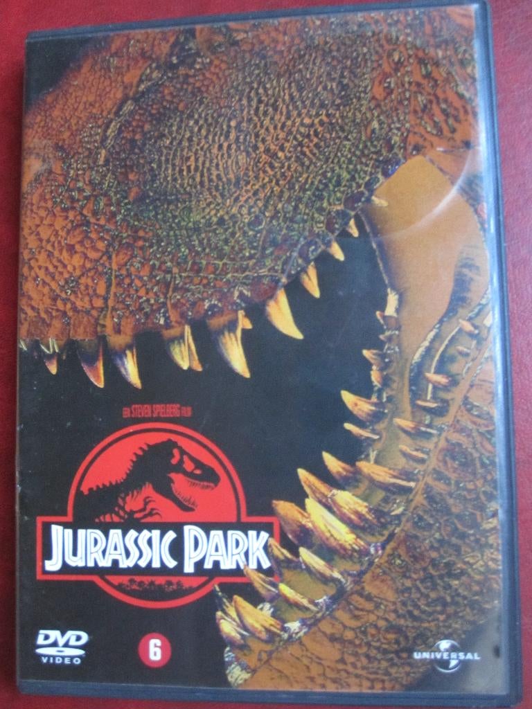 Jurassic Park (1993), Cd's en Dvd's, Dvd's | Avontuur, Zo goed als nieuw, Vanaf 6 jaar, Ophalen of Verzenden