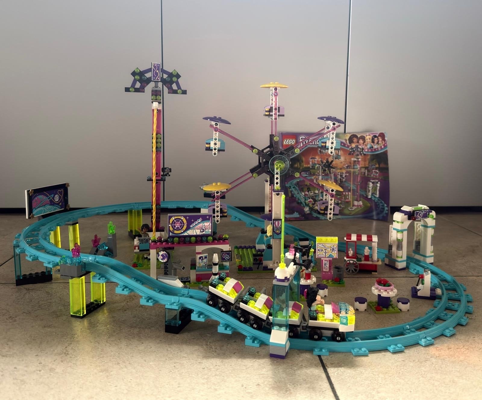 LEGO Friends Pretpark Kermisachtbaan 41130, Ophalen of Verzenden, Zo goed als nieuw, Overige merken
